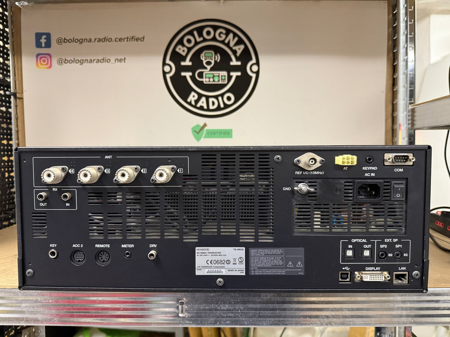 Kenwood TS 990 + SP 990 pari al nuovo Garanzia 12 Mesi