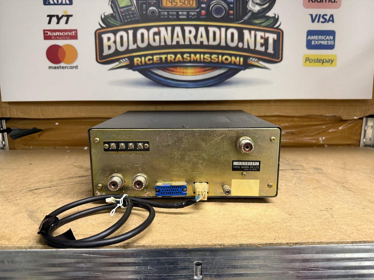 Yaesu FT 757 GX + FP757HD + FC 757AT perfetto Garanzia 12 Mesi