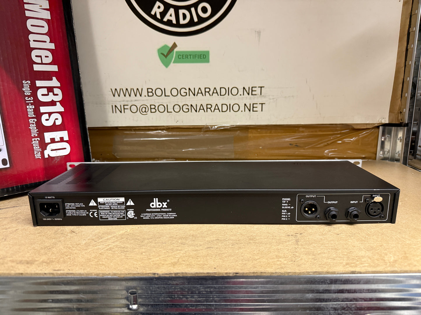 DBX 131s EQUALIZZATORE GRACIFO 31 BANDE