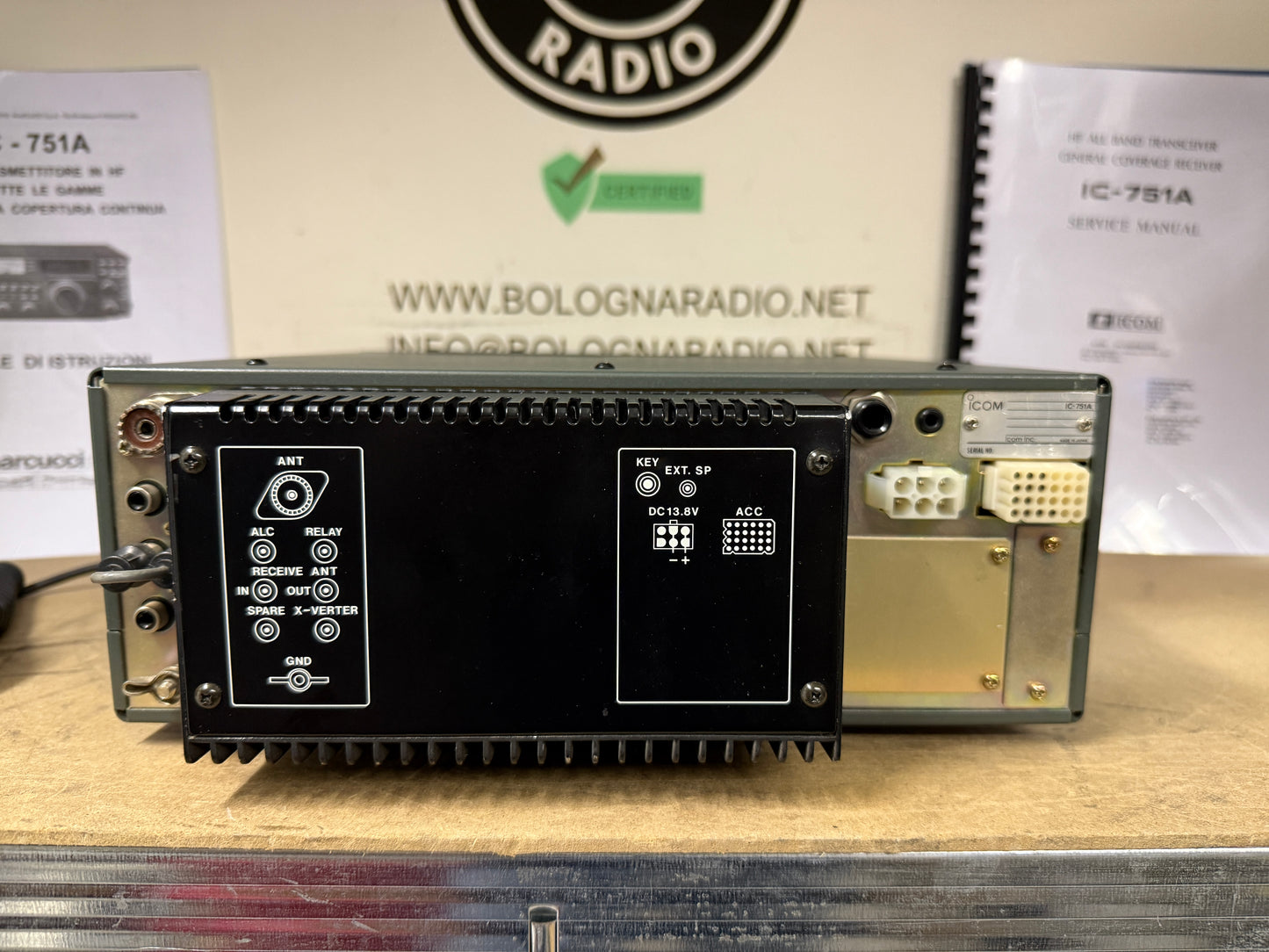 Icom IC 751A + tutti i filtri + modifica eprom Garanzia 12 Mesi