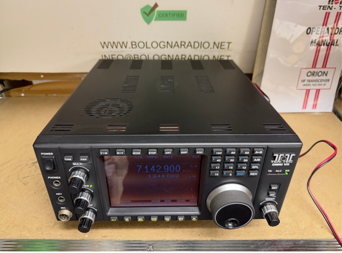 Ten-tec omni7 perfetto Garanzia 12 Mesi