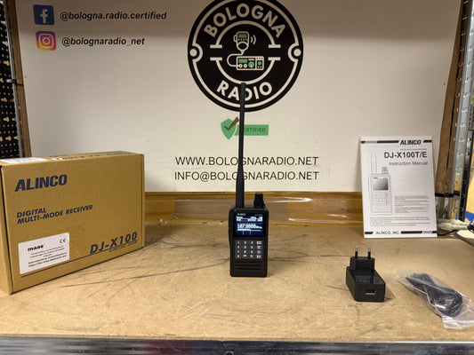Alinco dJ X 100 pari al nuovo garanzia ufficiale