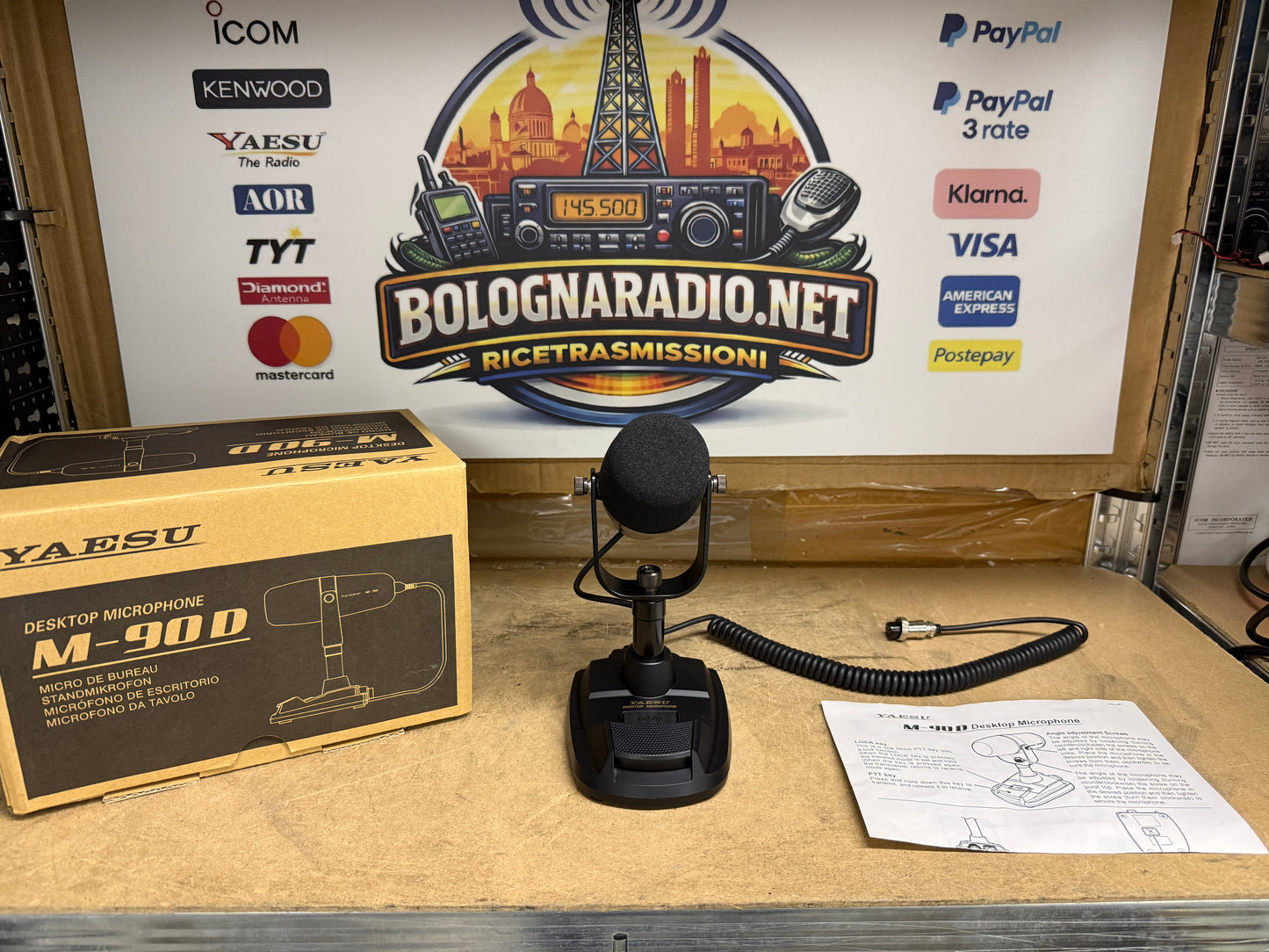 Yaesu M90 D pari al nuovo full set