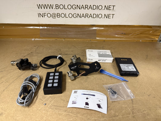 Icom ic 705 Accessori BP272 + Windcamp Rc 1 + Windcamp Rc 2 + Tastiera Memo Cw