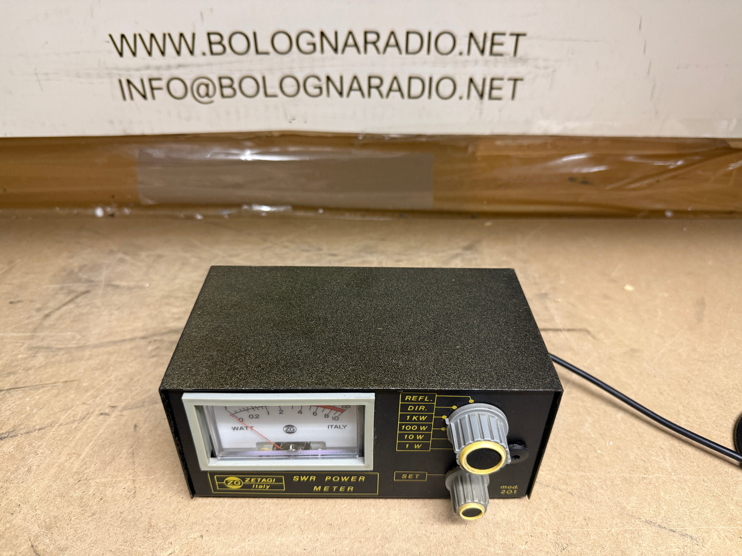 Zetagi 201 Rosmetro Wattmetro 1 Kw