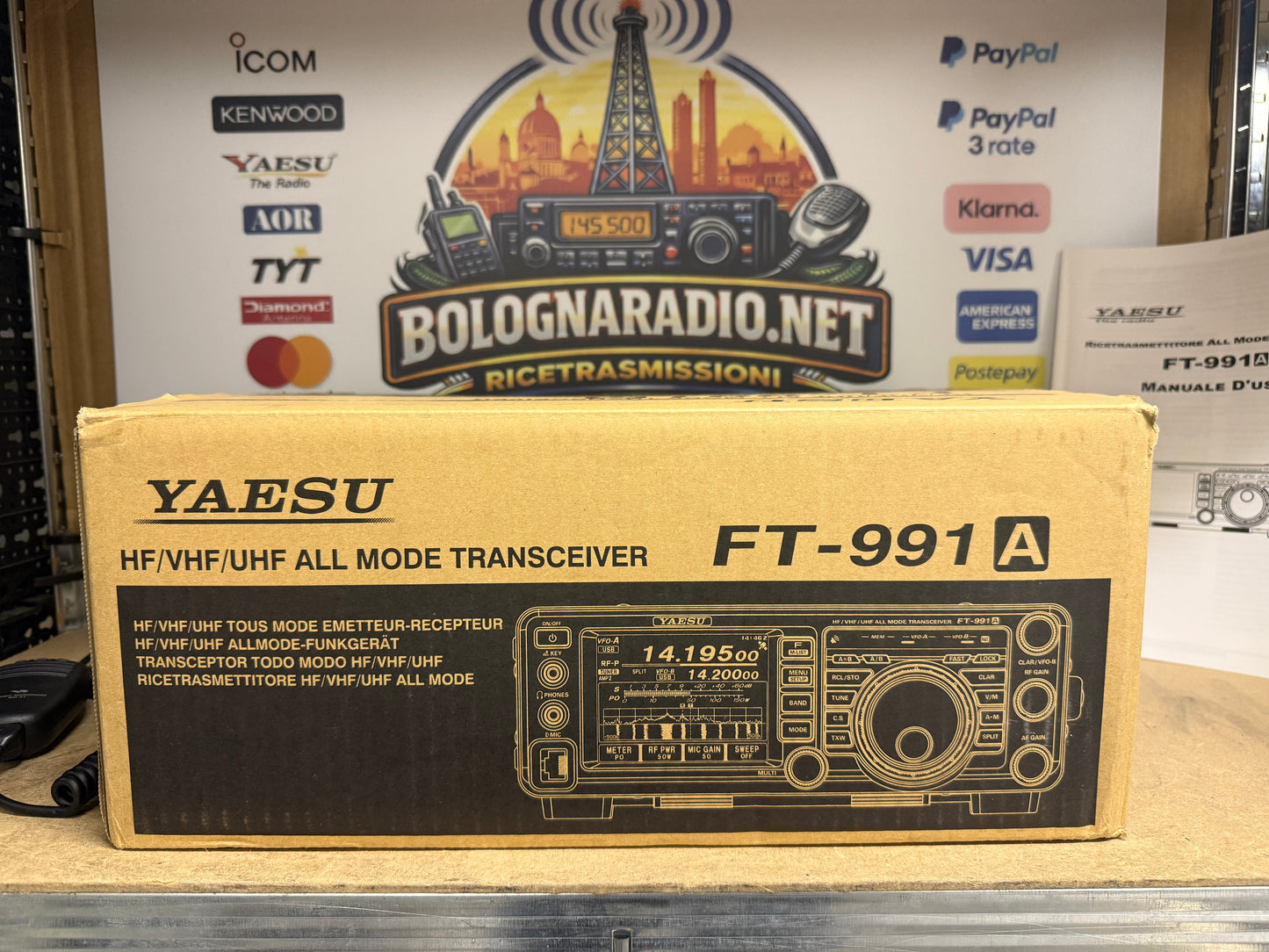 Yaesu FT 991A pari al nuovo Garanzia Ufficiale fino al 11/2027
