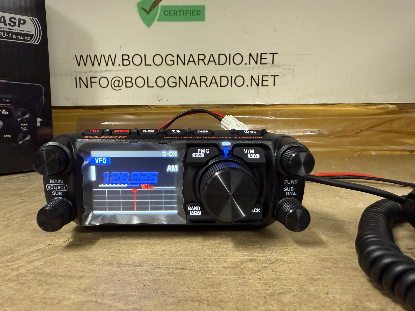 A1 YAESU FTM-510D - ASP pari al nuovo garanzia ufficiale