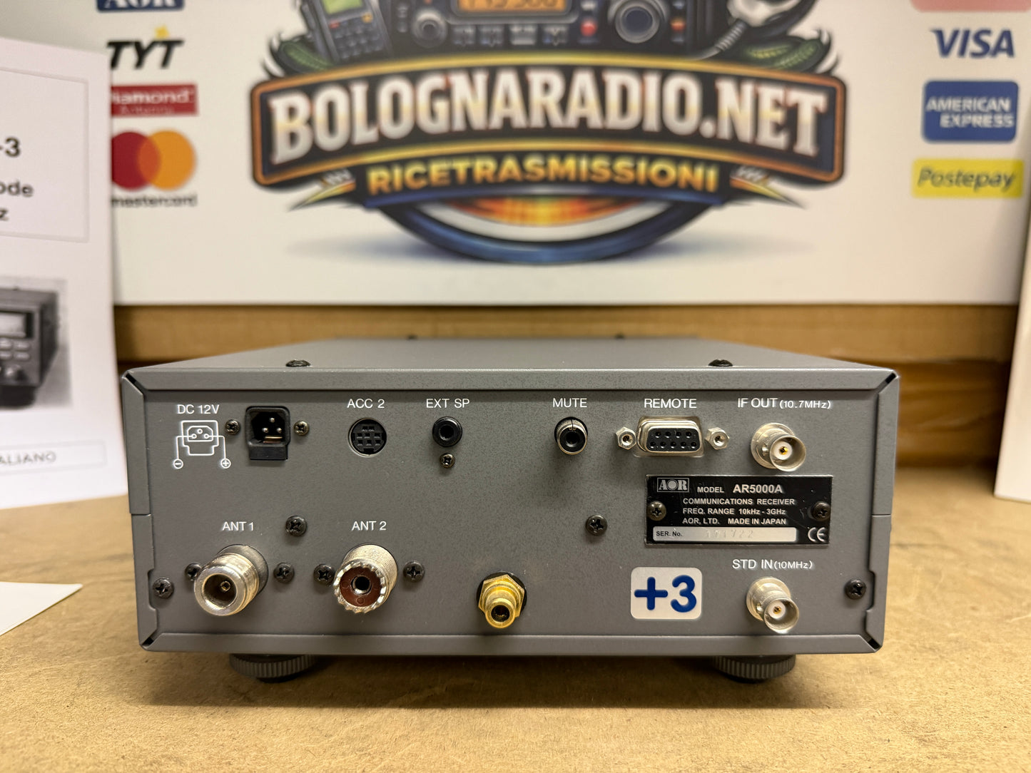 AOR 5000A +3 pari al nuovo full set Garanzia 12 Mesi