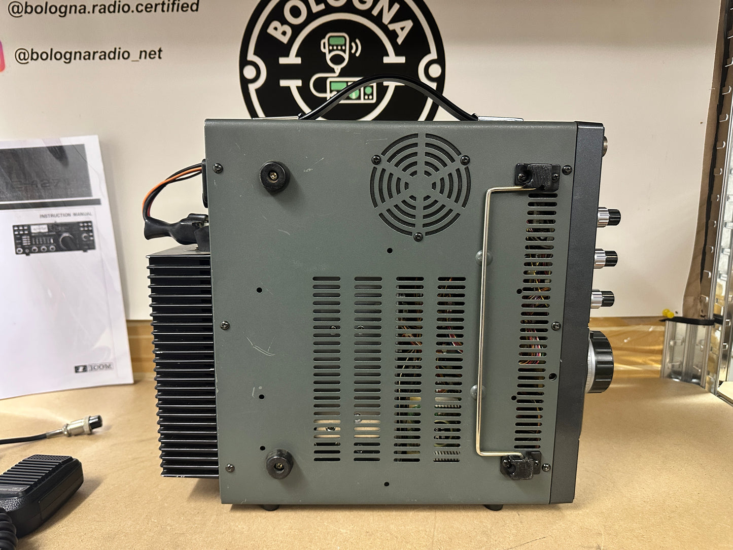 03 Icom ic 1271 + PS15 ricetrasmettitore 1200 MHz