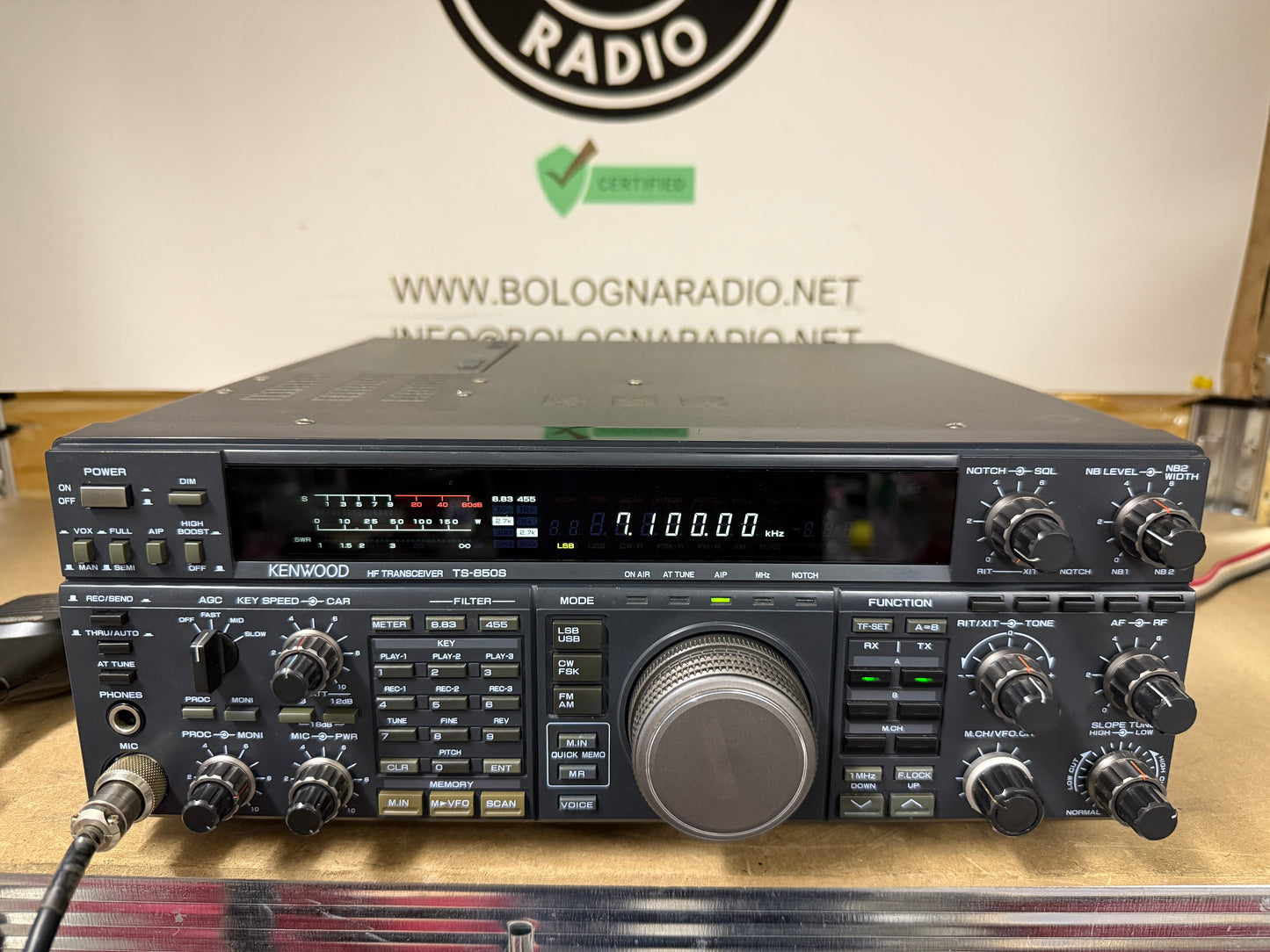 KENWOOD TS-850SAT 100 watt perfetto