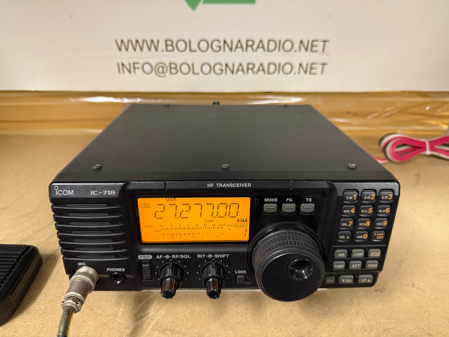A1 - Icom IC-718 con DSP + TX 11 metri perfetto