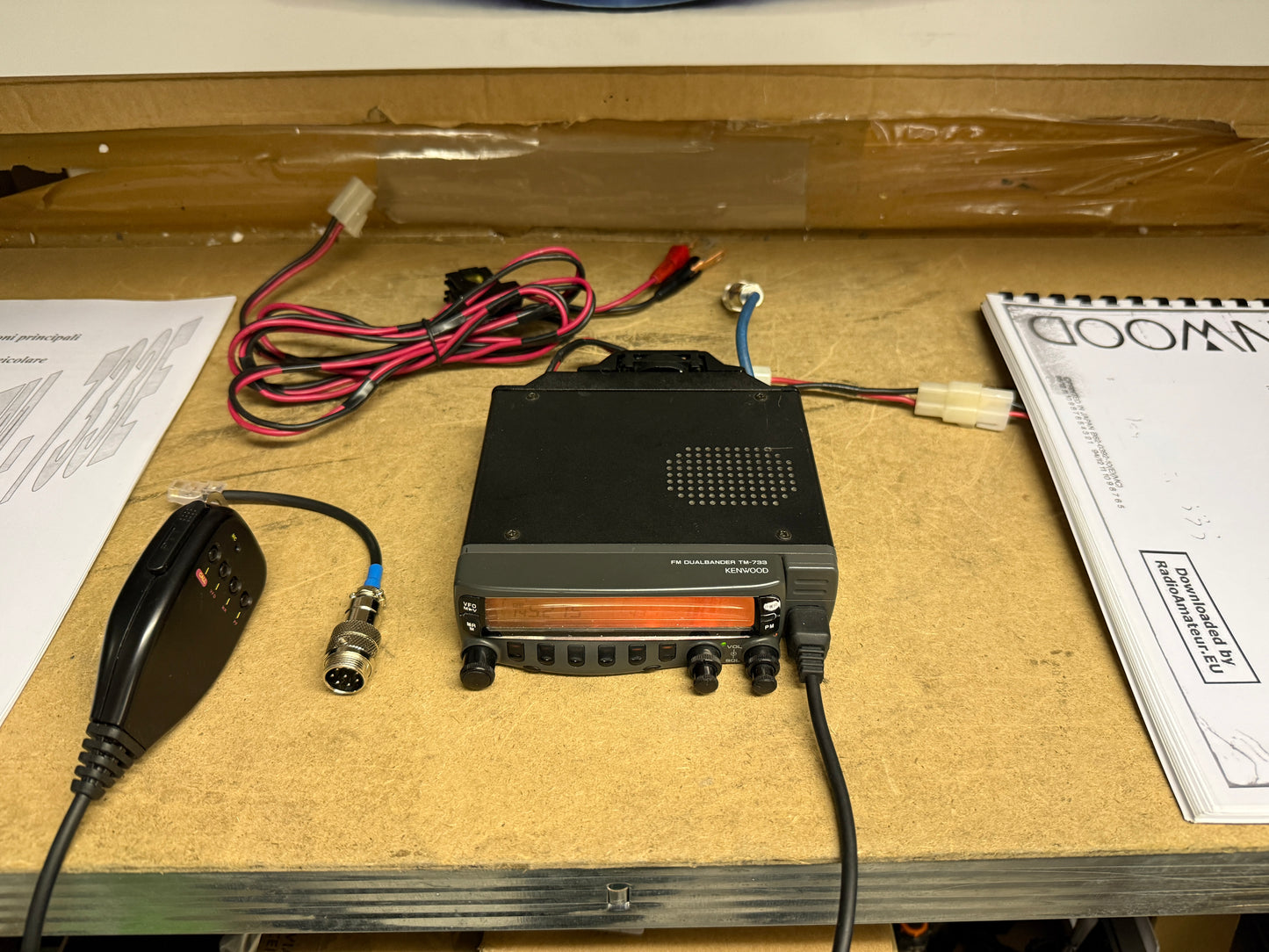 Kenwood TM 733 Garanzia 12 Mesi