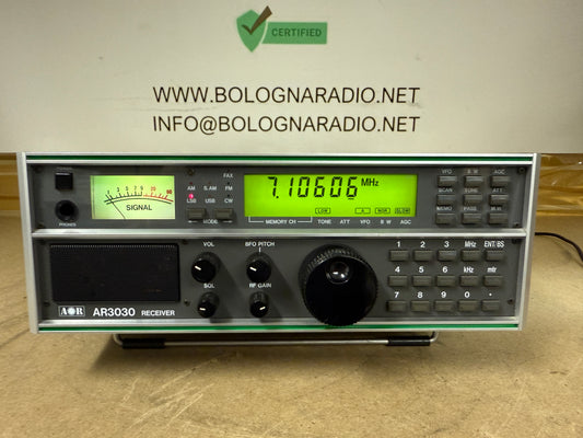 Aor AR 3030 ricevitore HF filtri collins pari al nuovo