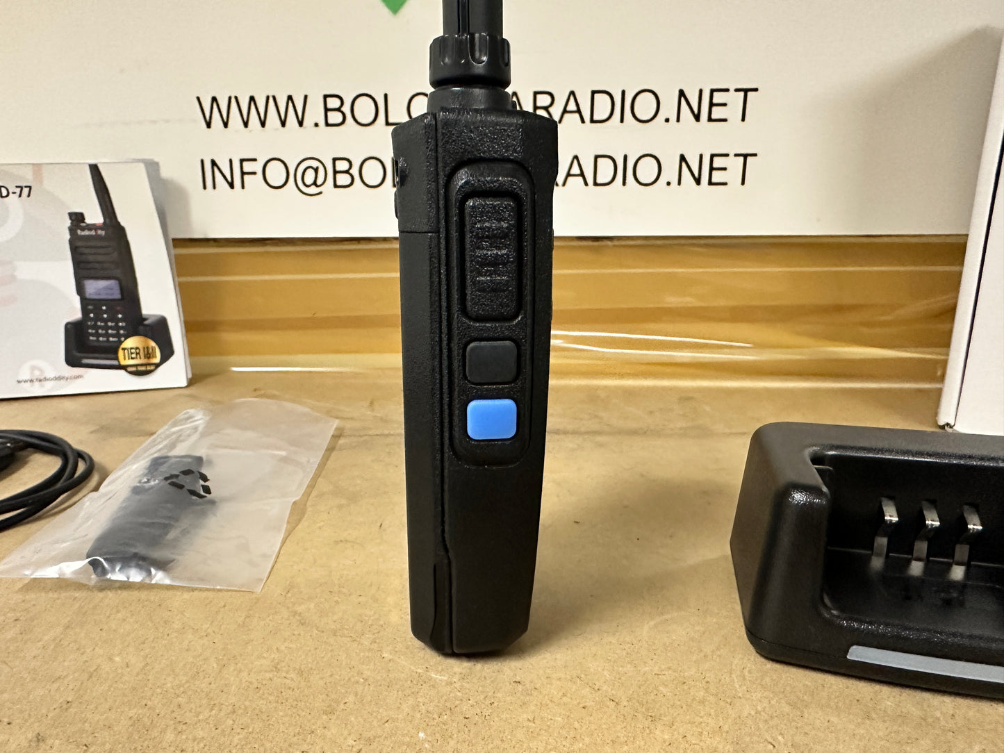 Radioddity GD-77, radio  DMR  Dual Band  Dual.