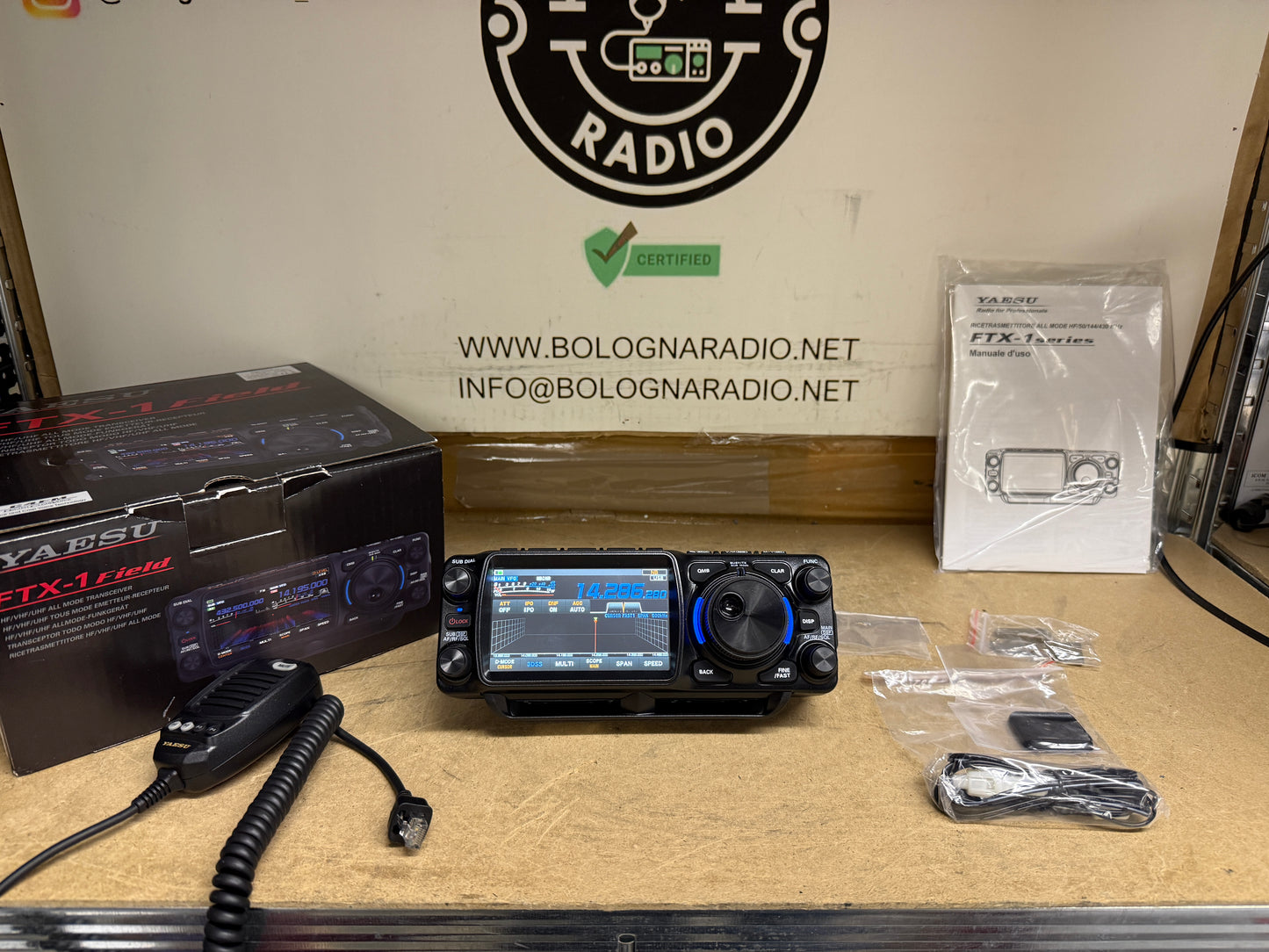 A-1 Yaesu FTX1 field + nuovo 01/2026 garanzia ufficiale