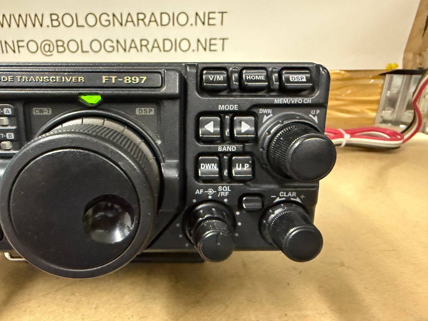 Yaesu FT 897D revisionata Banda espansa