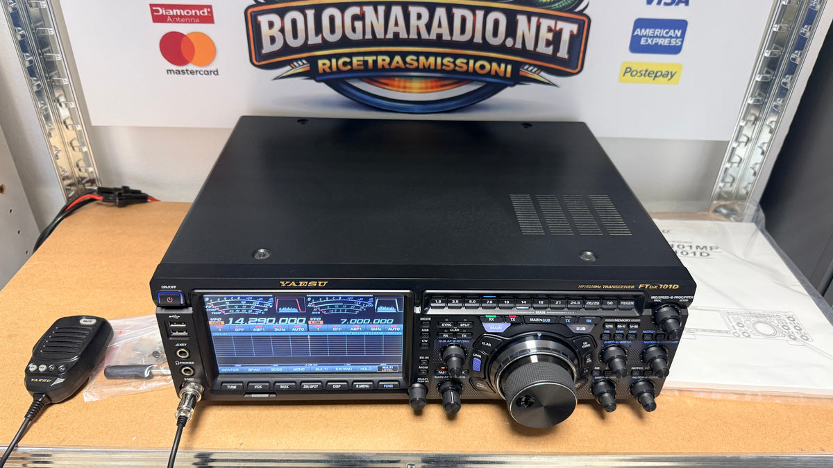 Yaesu FTDX 101D pari al nuovo full set Garanzia 12 Mesi doppio imballo