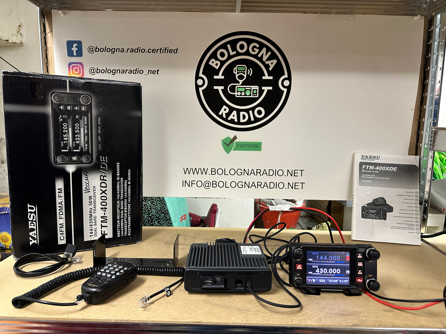 Yaesu FTM 400 XDR/DE