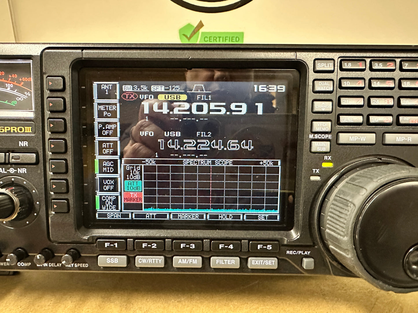 Icom 756 pro 3 unico proprietario