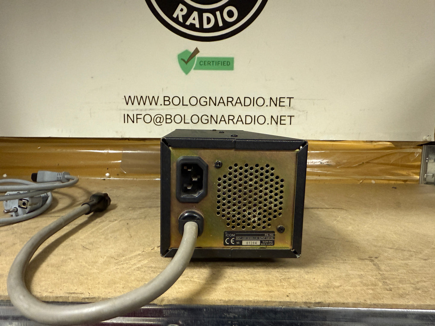 Icom PS 125 alimentatore 25 amp