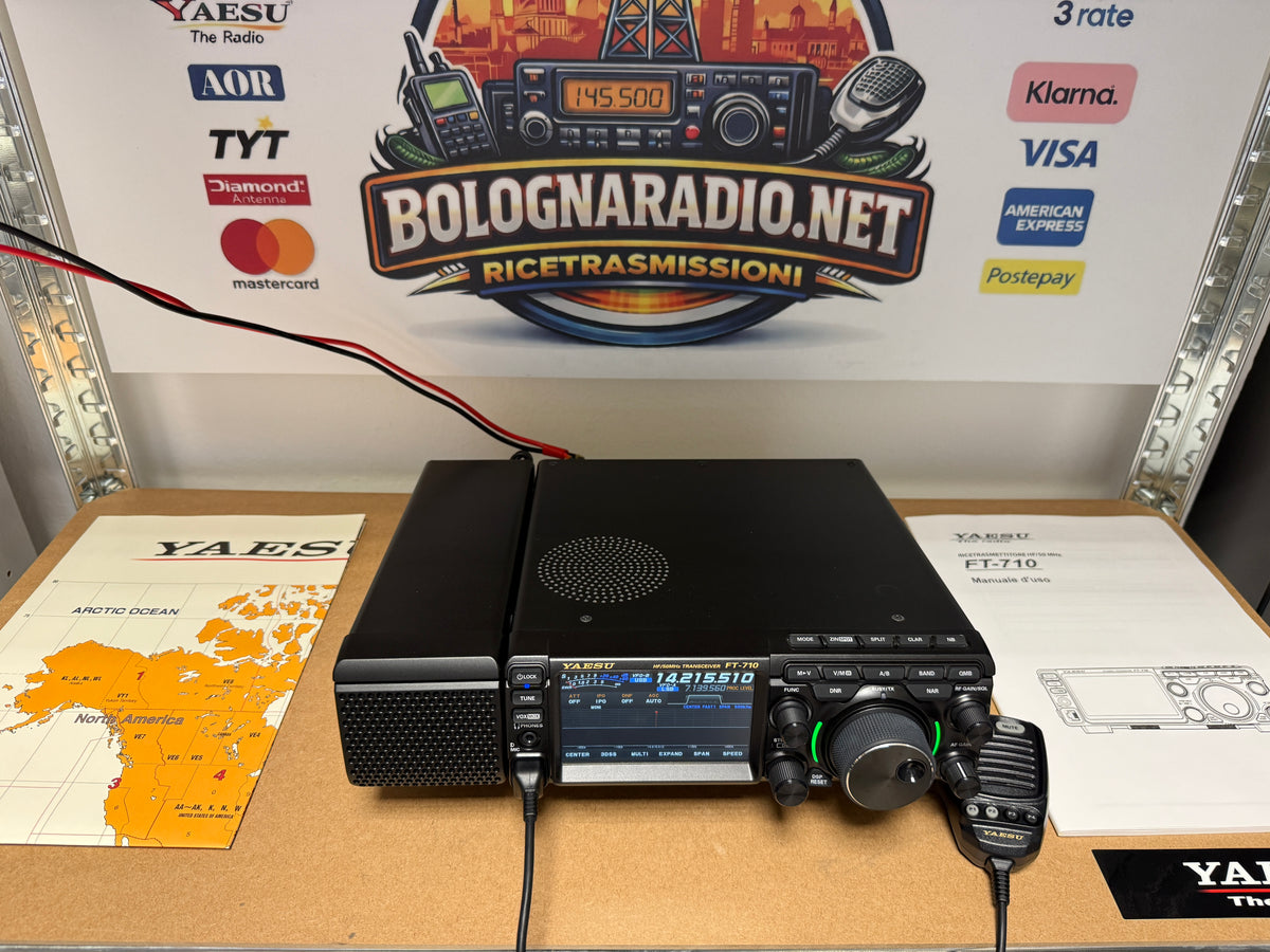 Yaesu FTDX 710 AESS pari al Nuovo Garanzia 12 Mesi Full Set