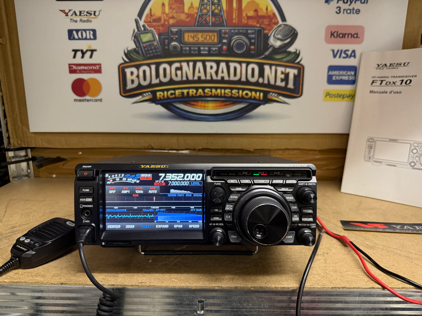 Yaesu FTDX 10 pari al nuovo full set Garanzia 12 mesi