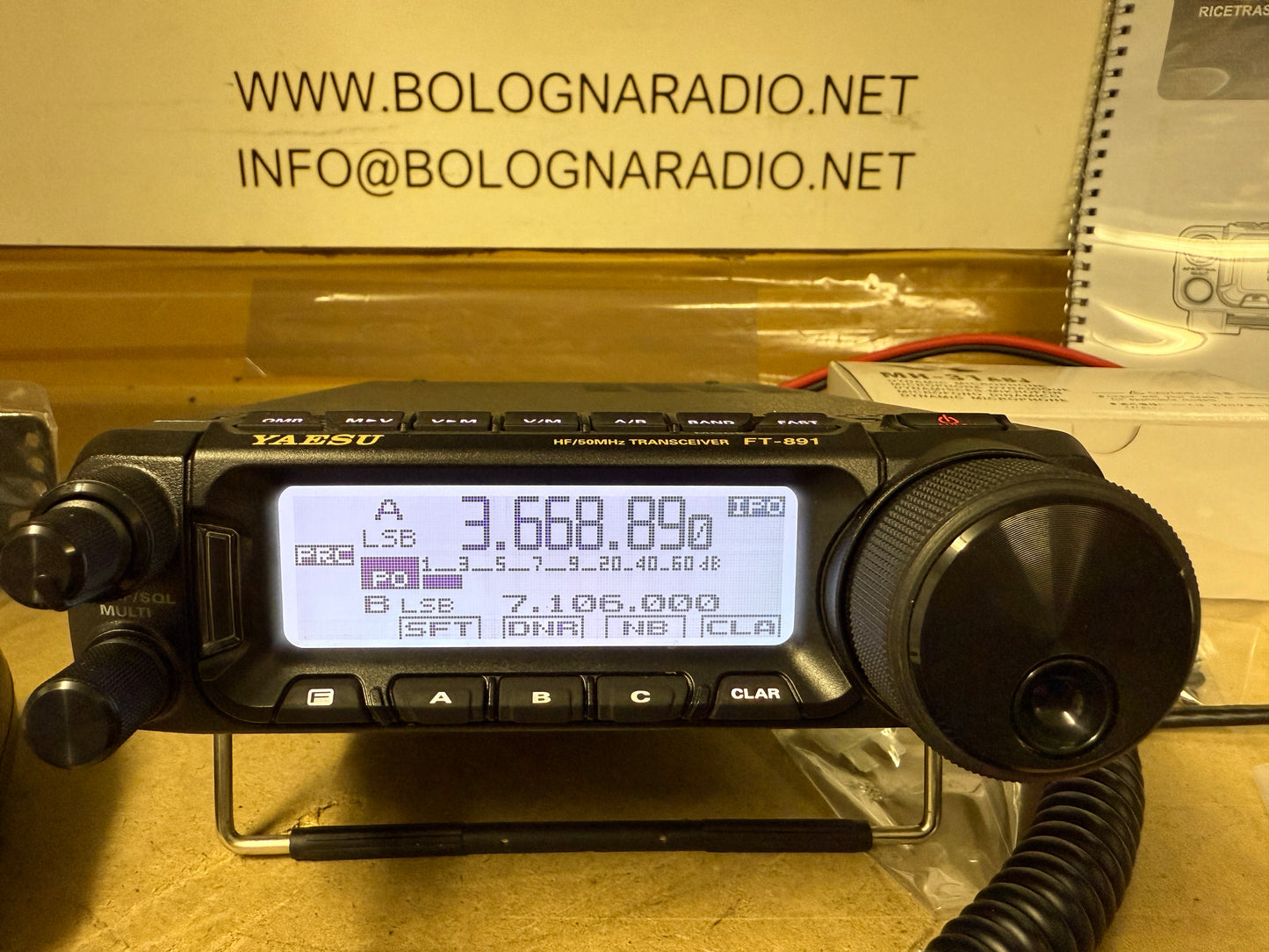 Yaesu FT 891 pari al nuovo garanzia 12 mesi espanso