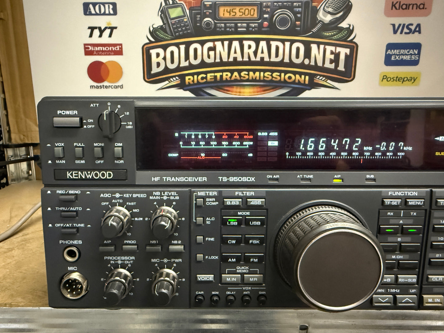 Kenwood TS 950 SDX perfetto garanzia 12 Mesi