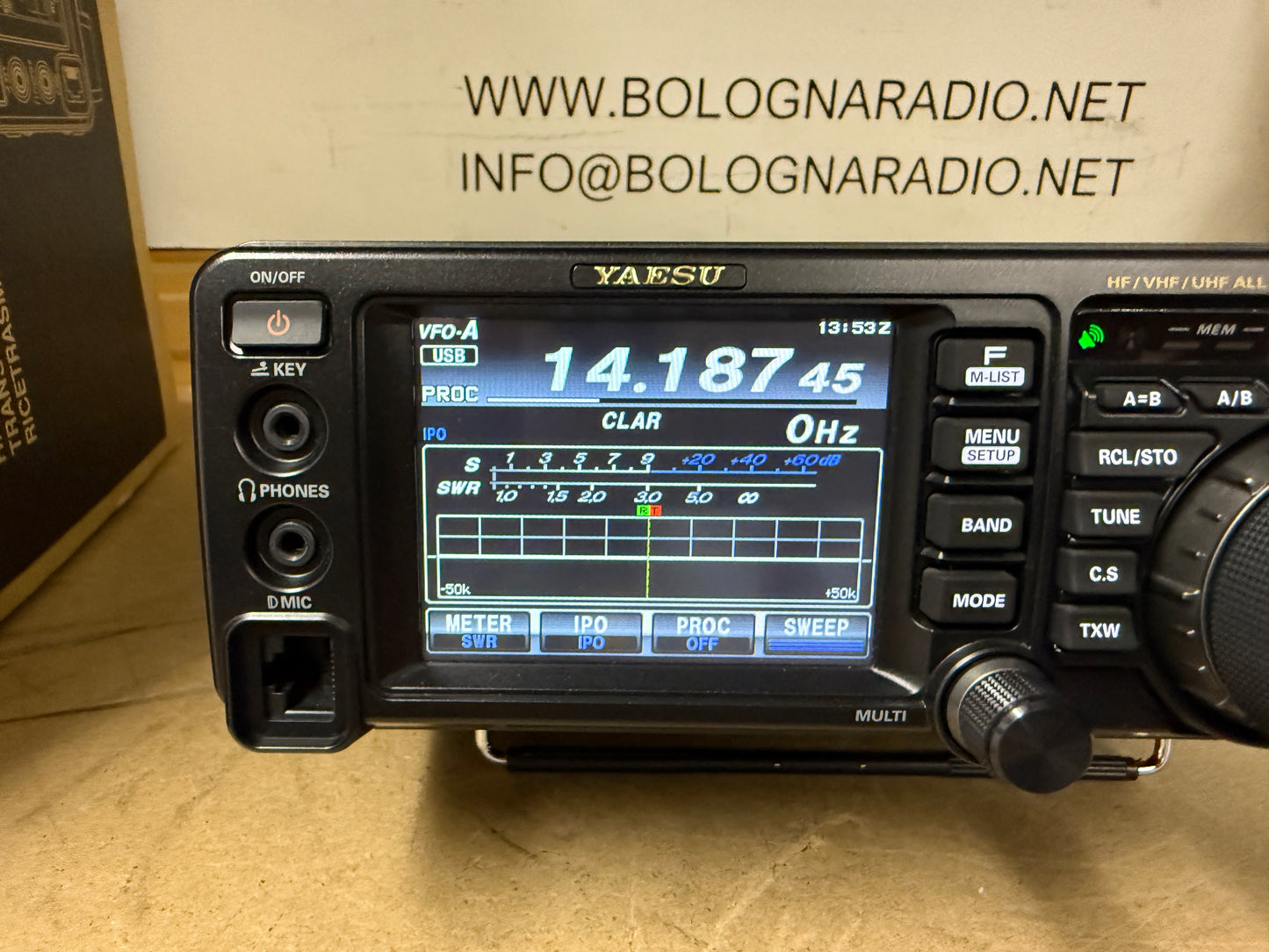 A1 Yaesu FT 991 A pari al nuovo Garanzia 12 Mesi