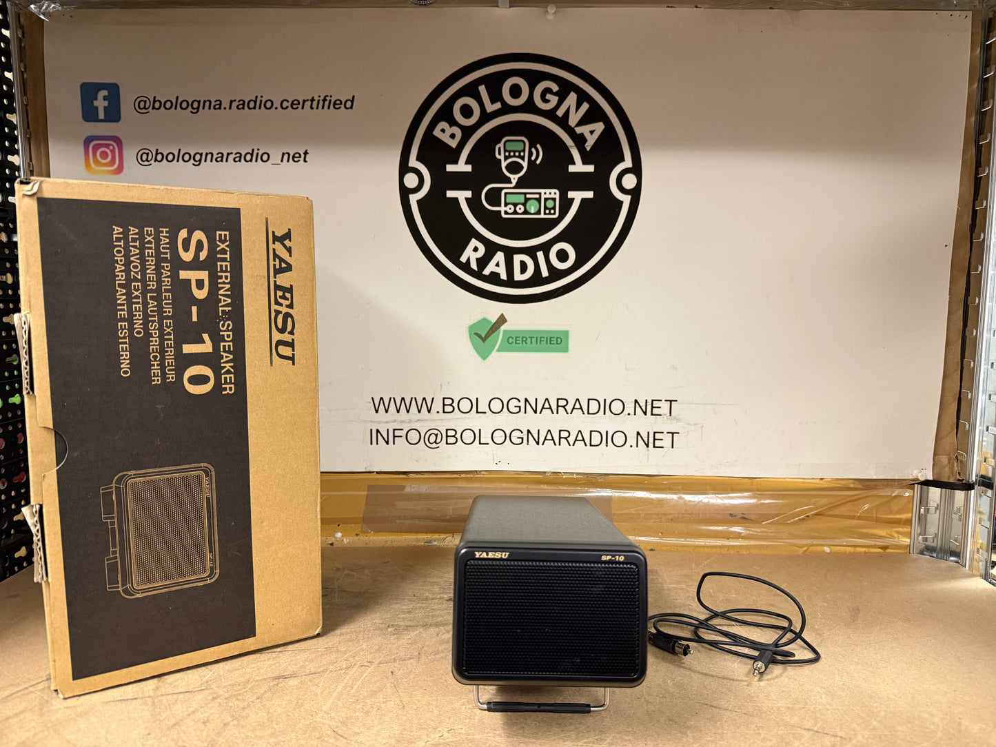 Yaesu SP 10 pari al nuovo full set