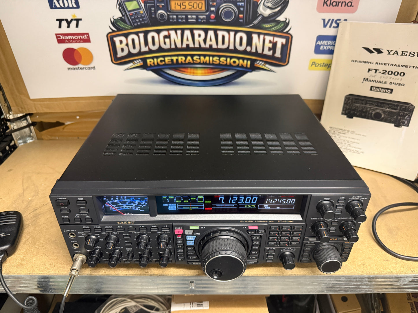 Yaesu FT 2000 perfetta 100 watt full set Garanzia 12 Mesi