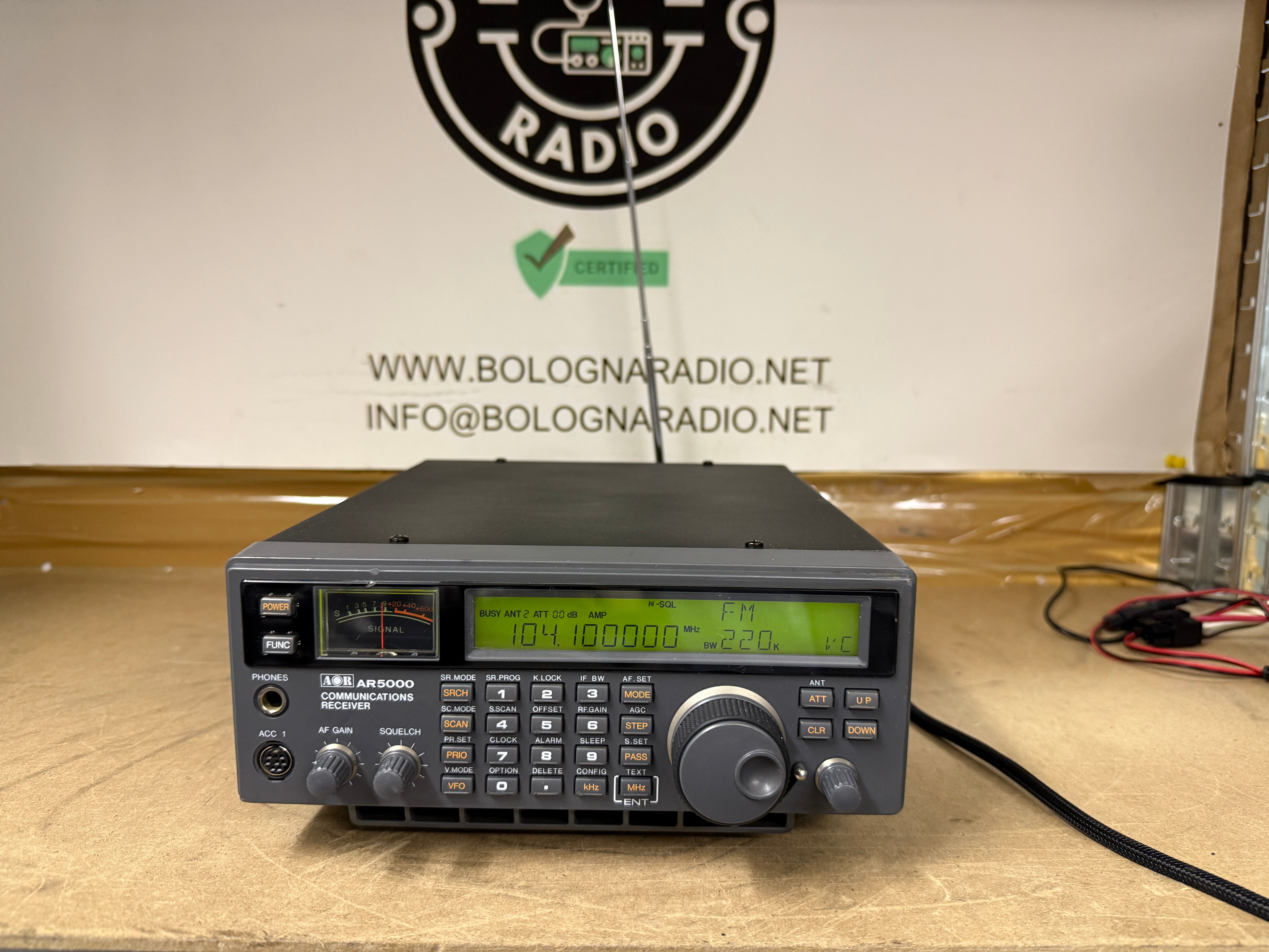 Ricevitore Aor AR 5000+3 Revisionato Garanzia 12 mesi