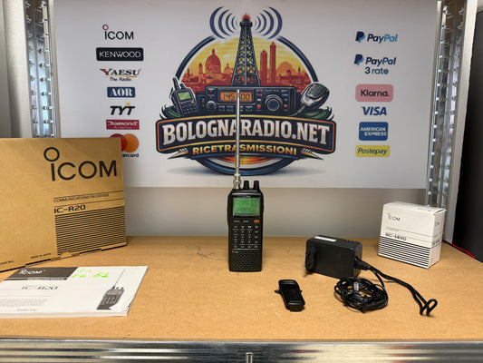 Icom ic r 20  Full set Garanzia 12 Mesi
