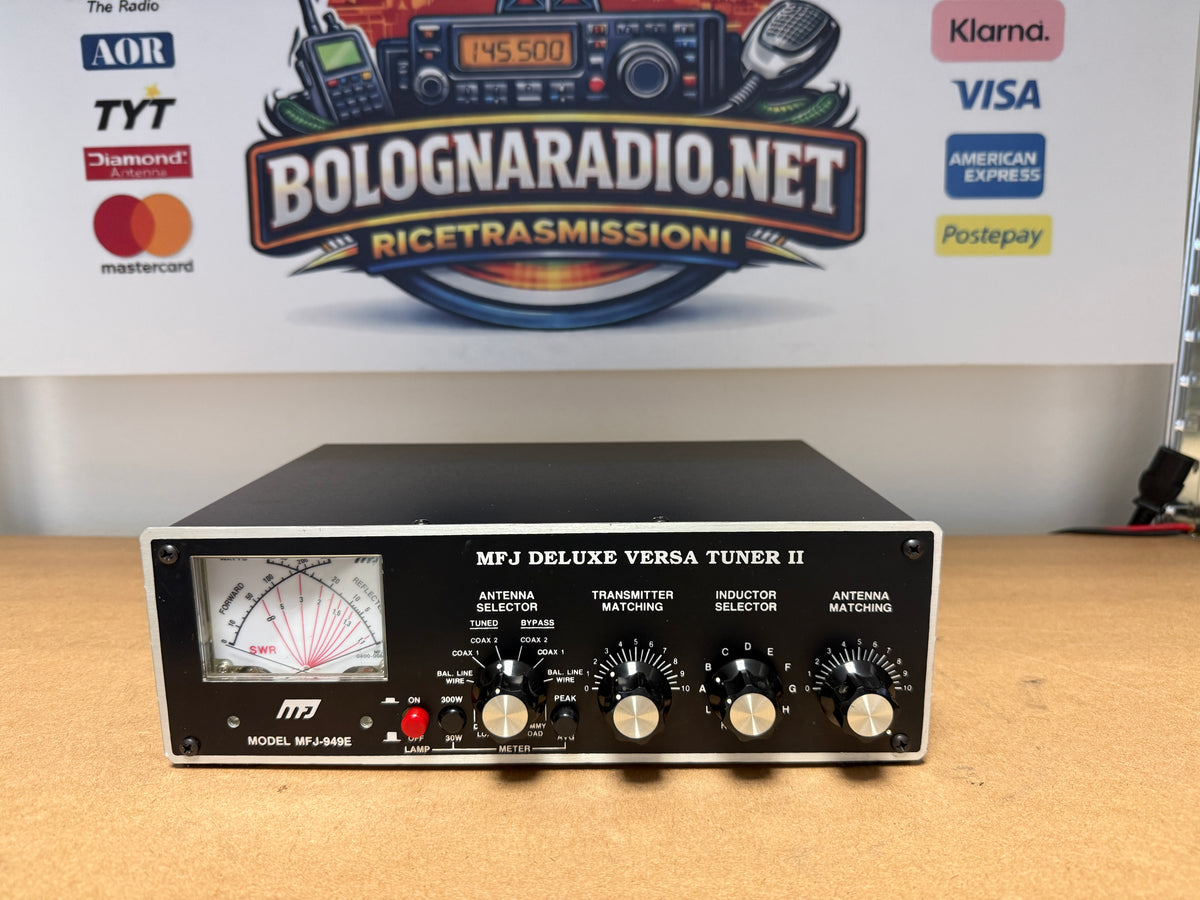 MFJ 949E Deluxe Versa Tuner2 accordatore 300 watt Garanzia 12 mesi