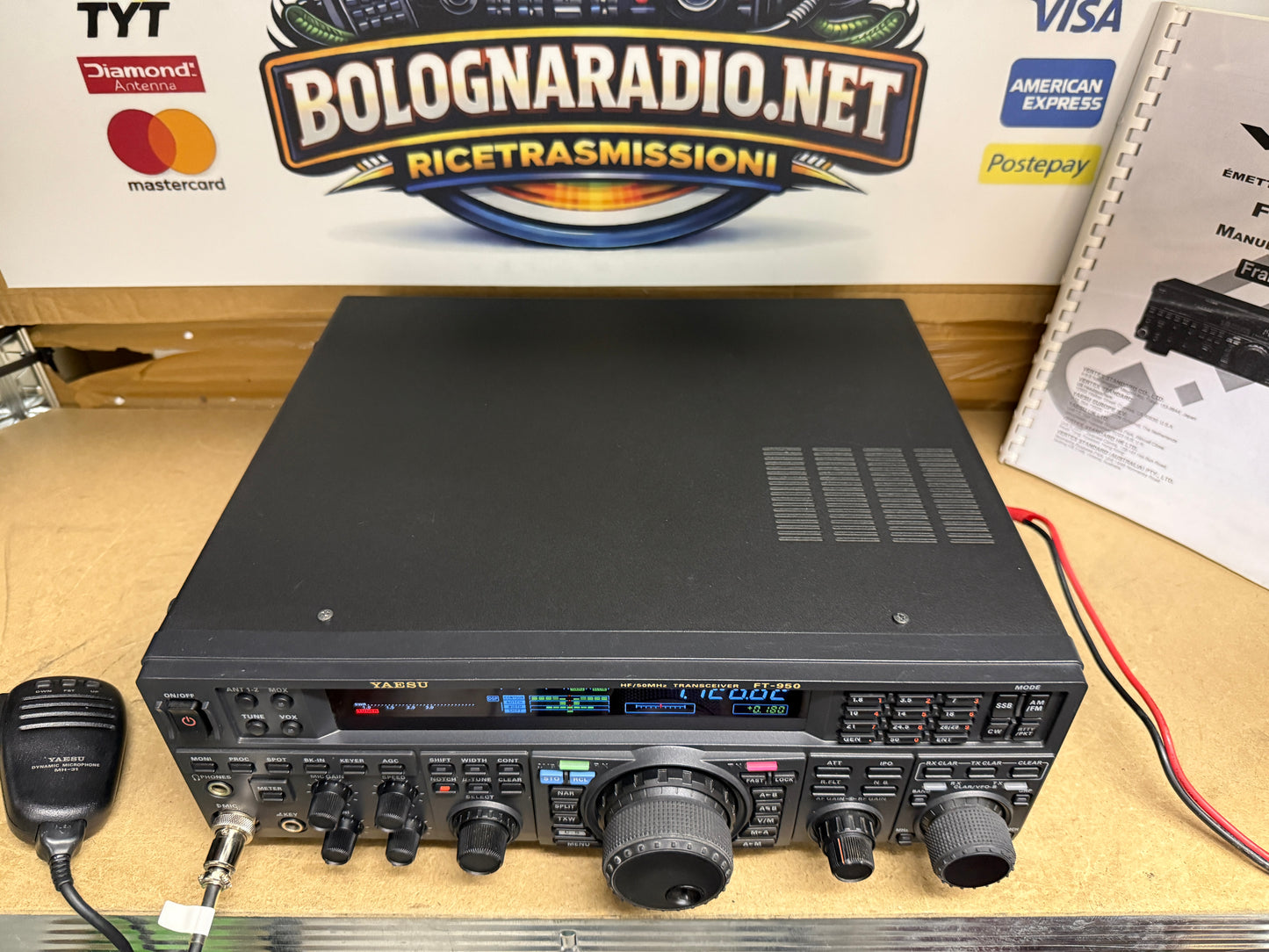 Yaesu FT 950 perfetta 100 watt garanzia 12 mesi