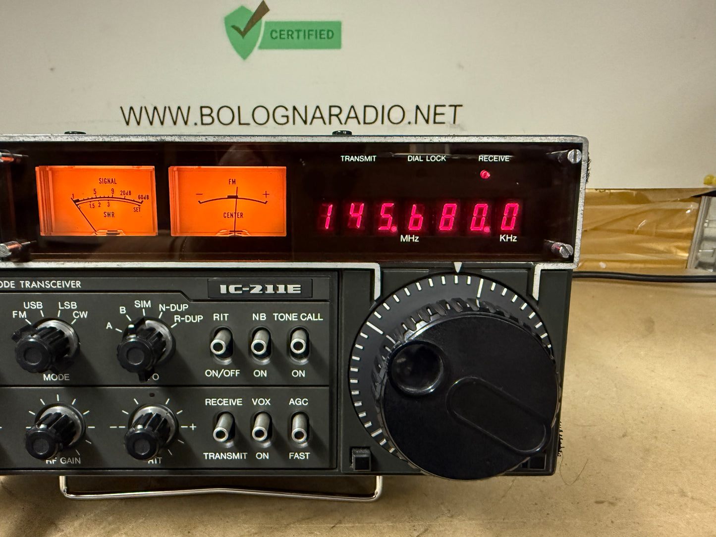 Icom IC 211 E perfetto garanzia 12 mesi