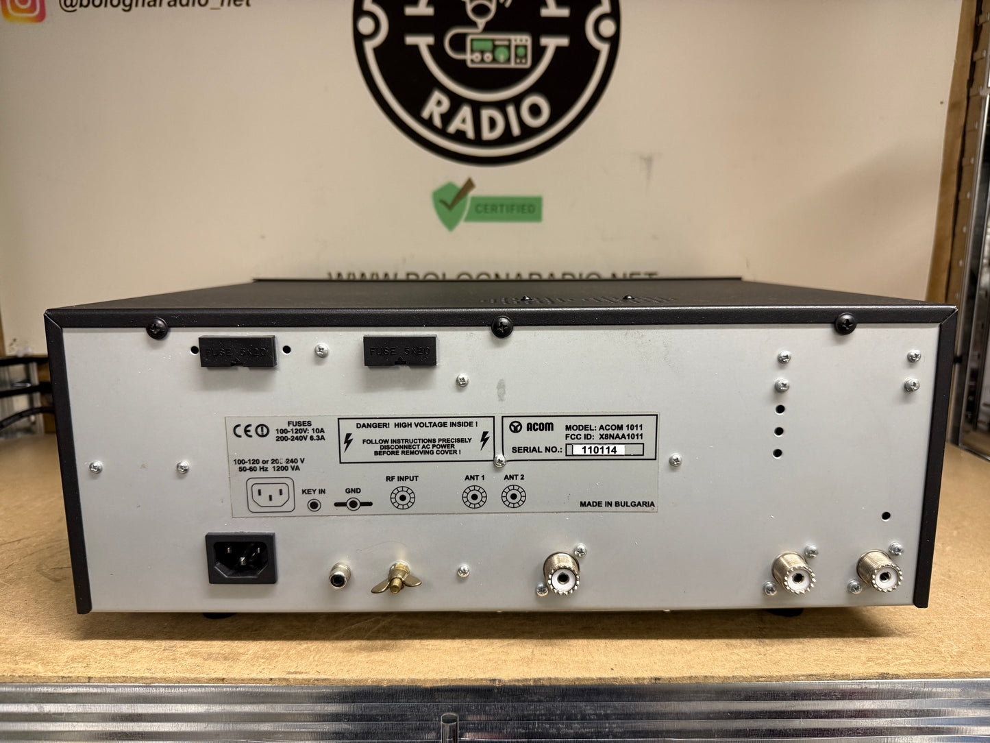 A-1 Acom 1011 - 700 W PEP valvole 100%