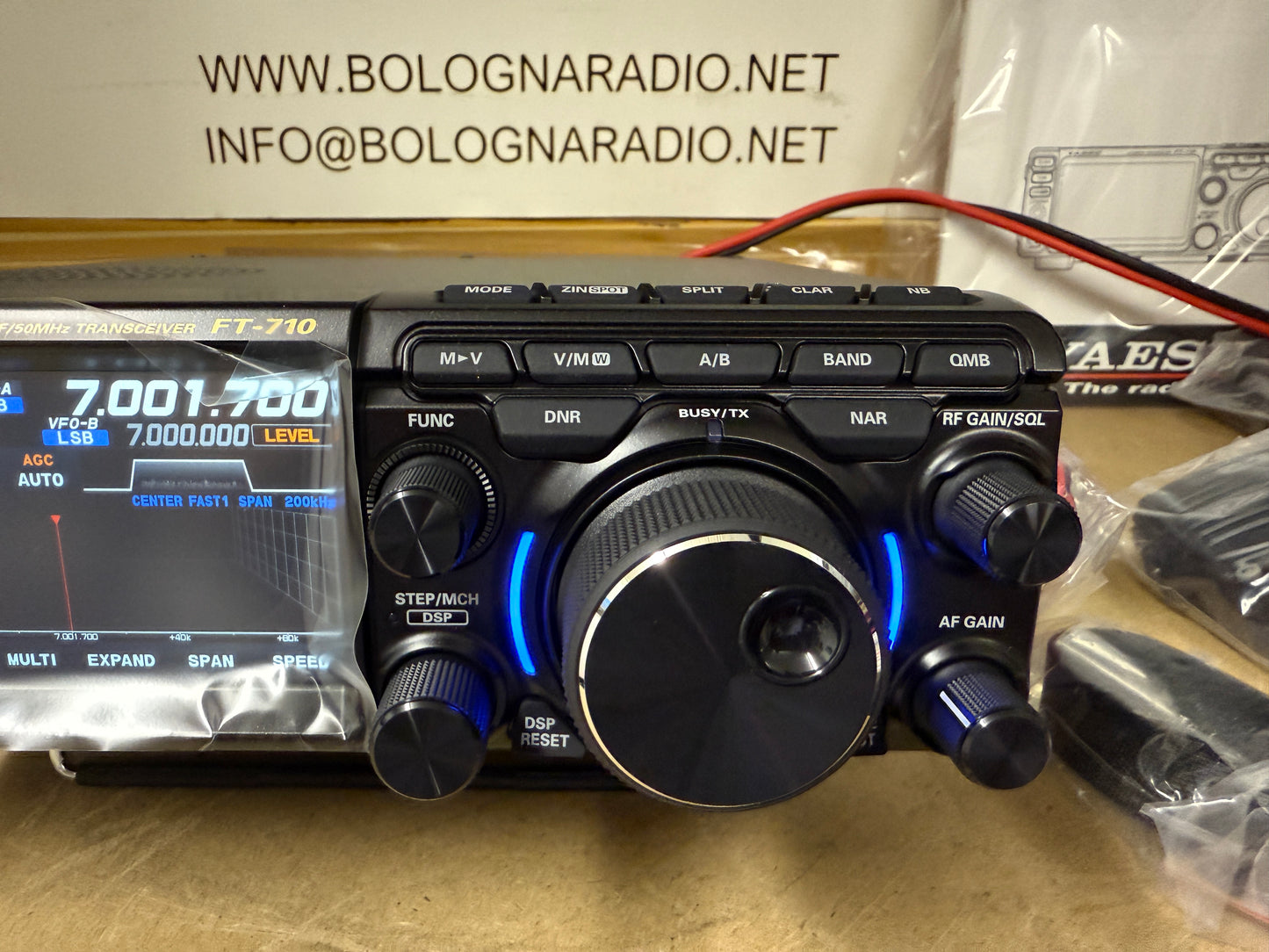 A1 - Yaesu FT-710 field nuovo garanzia 5 anni csyeson banda espansa