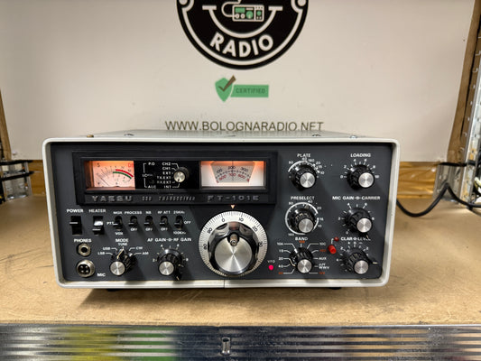 A1 Yaesu FT 101E perfetto valvole 100%
