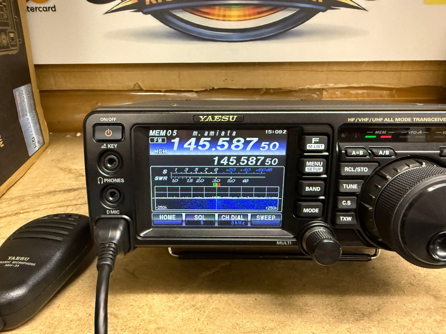 Yaesu FT 991A pari al nuovo garanzia 12 mesi full set
