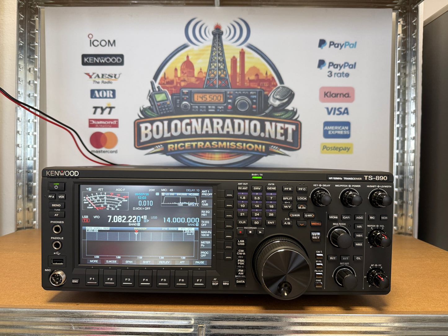 A-1 Kenwood TS 890 full set pari al nuovo Garanzia 12 Mesi