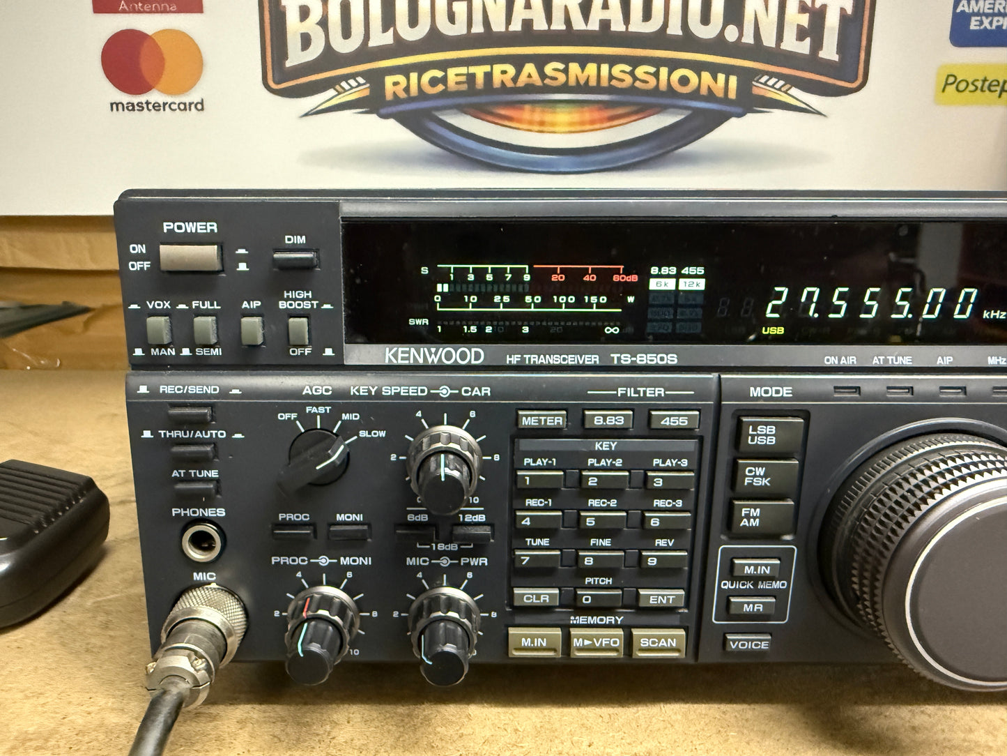 Kenwood TS 850sat perfetta full set Garanzia 12 Mesi