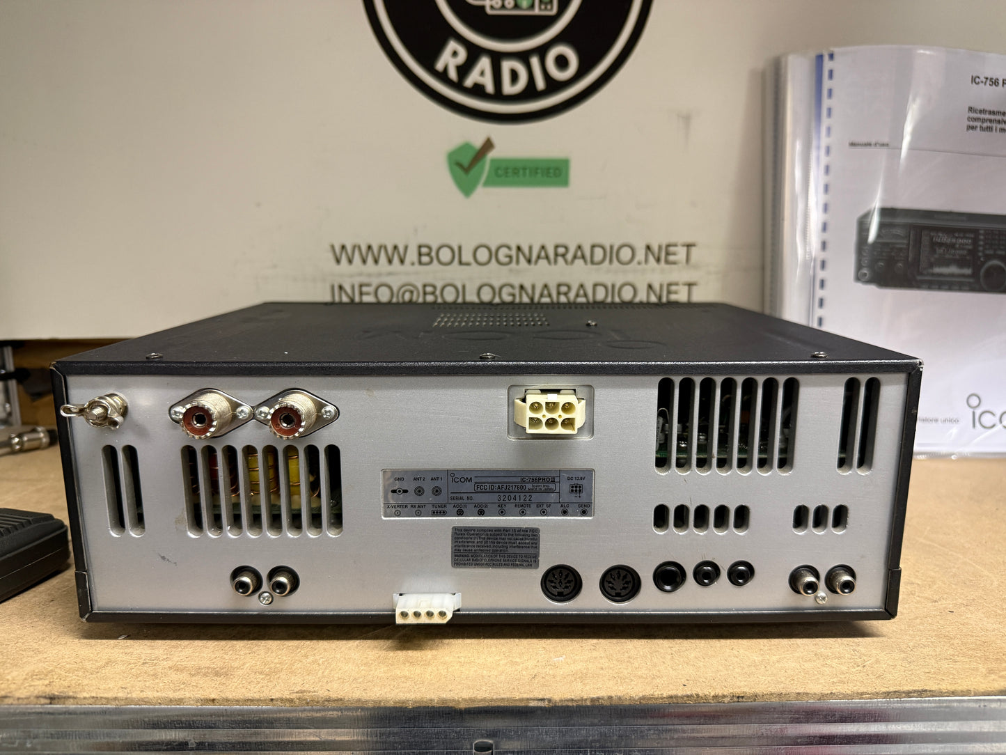 A-1 Icom 756 pro 3 imballo perfetta imballo garanzia 12 mesi