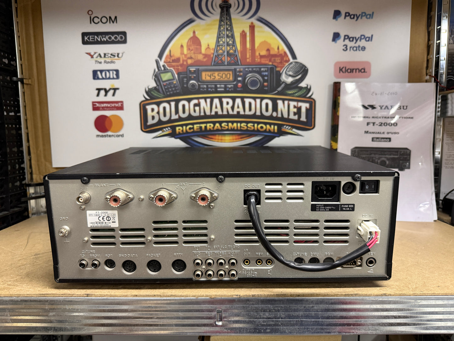 A-1 Yaesu FT 2000 perfetta 100 watt full set Garanzia 6 Mesi