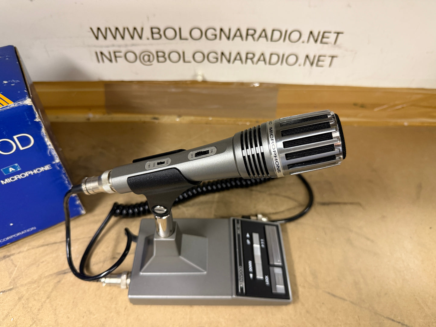 Kenwood MC-60A mike da tavolo di linea