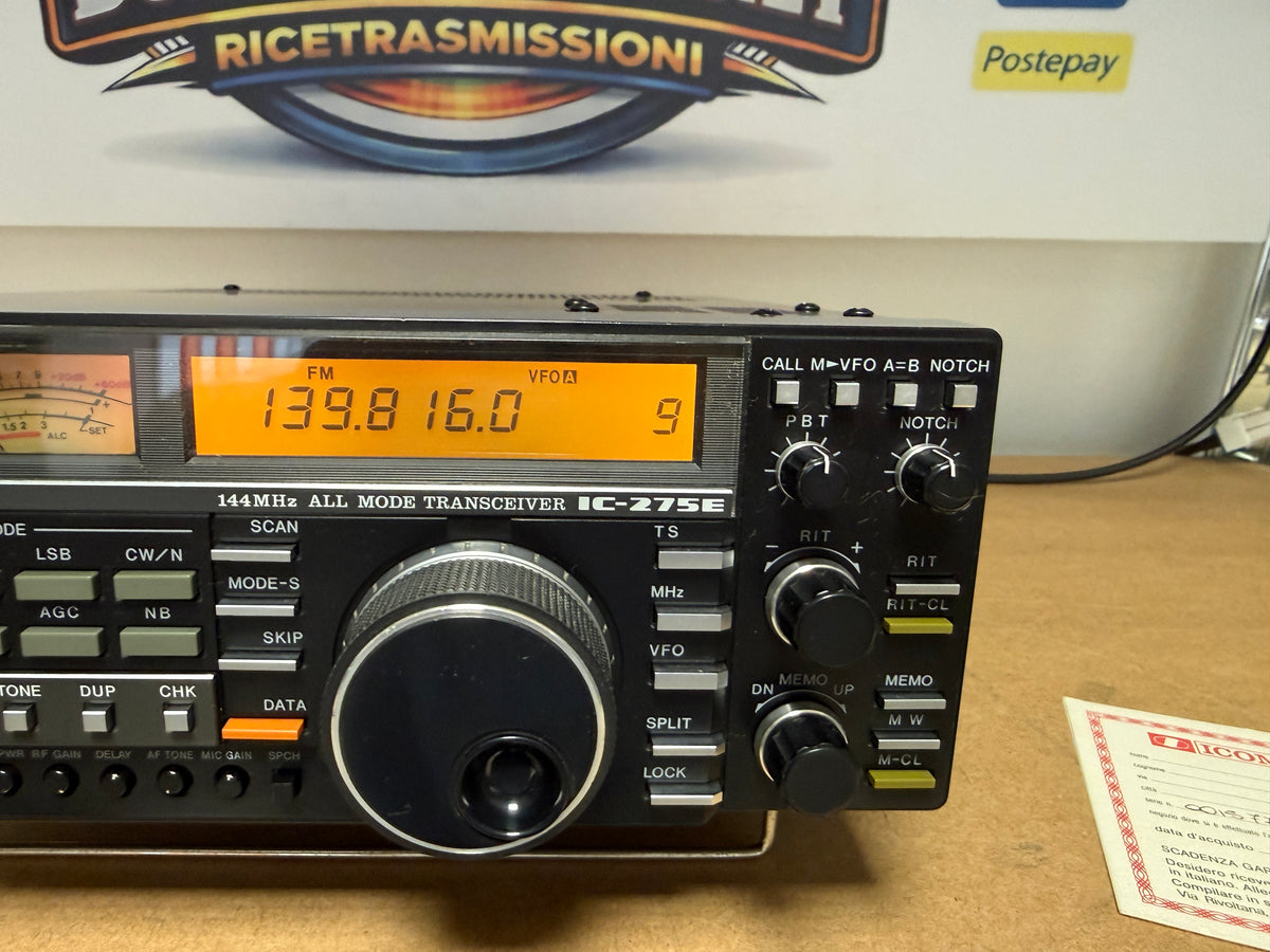 Icom IC 275e perfetta Garanzia 12 Mesi