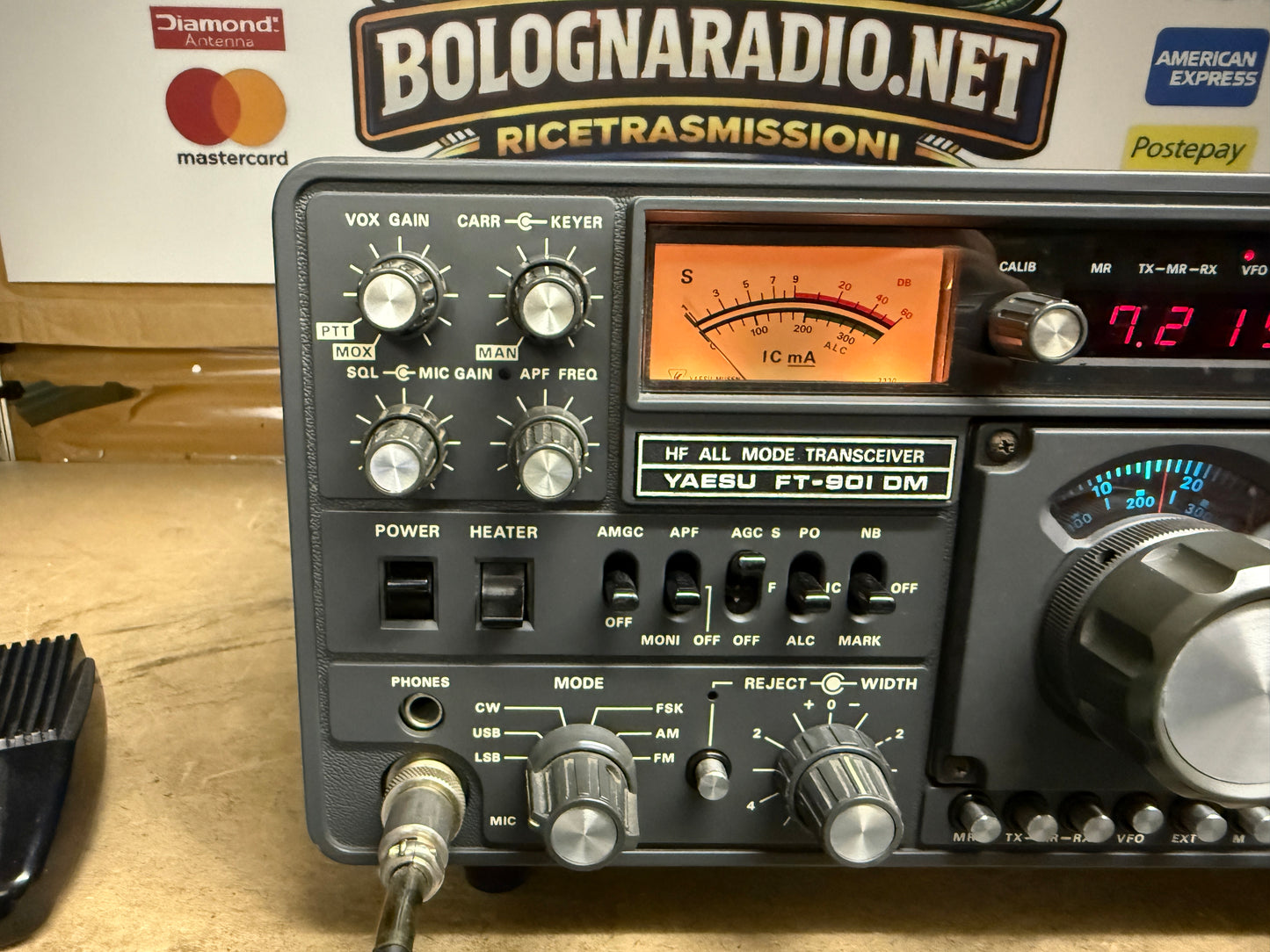 Yaesu FT 901 DM perfetta Garanzia 12 Mesi