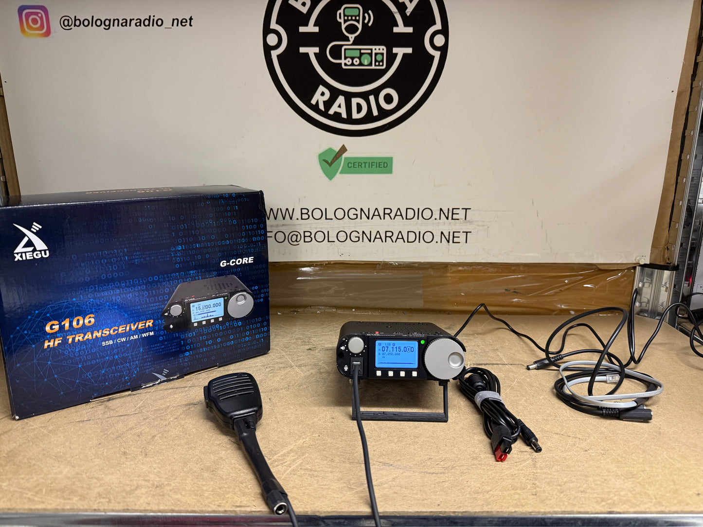 A-1 XIEGU G 106 pari al nuovo Garanzia 12 mesi