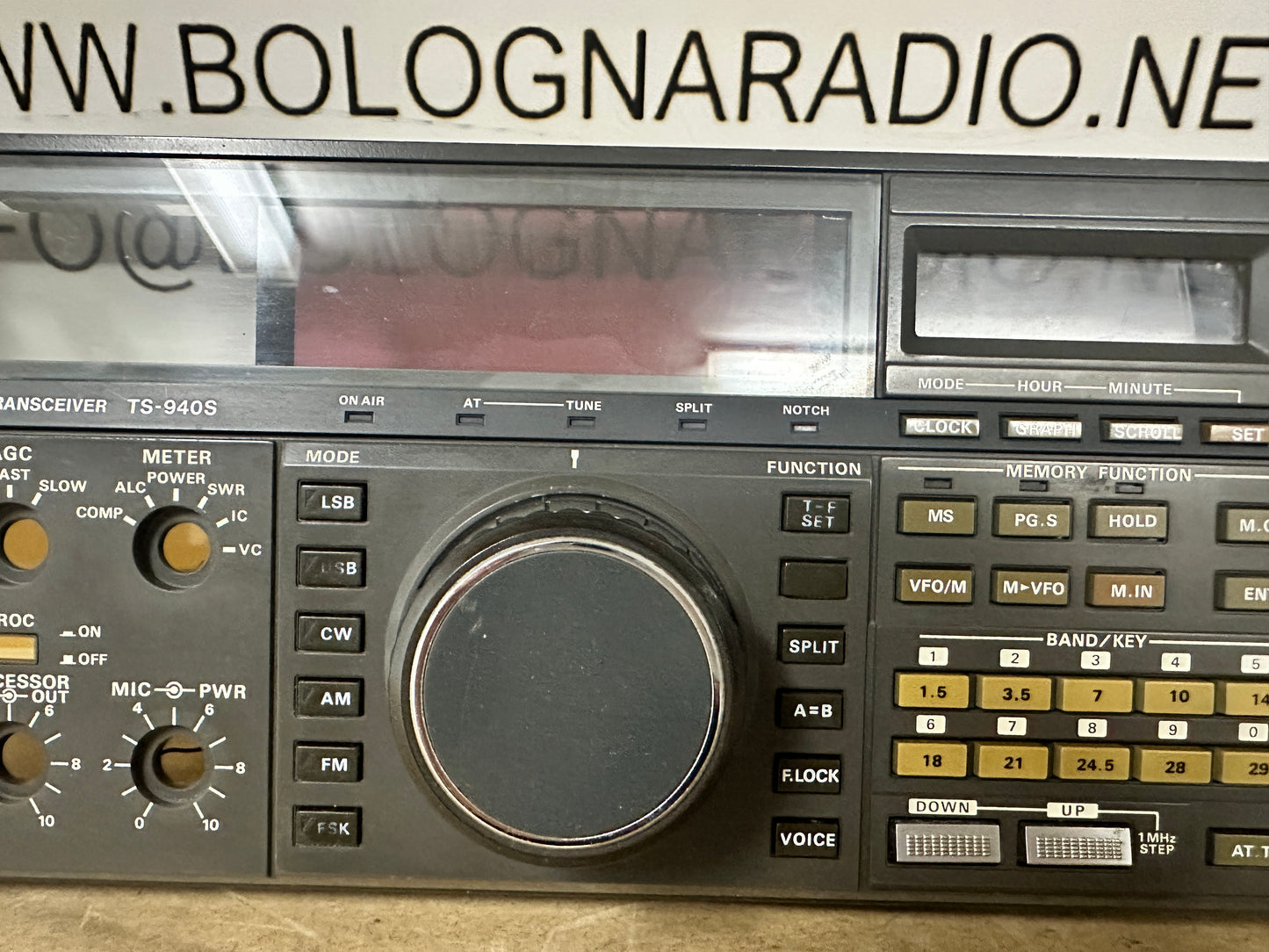 Frontale Kenwood TS 940 + encoder vfo
