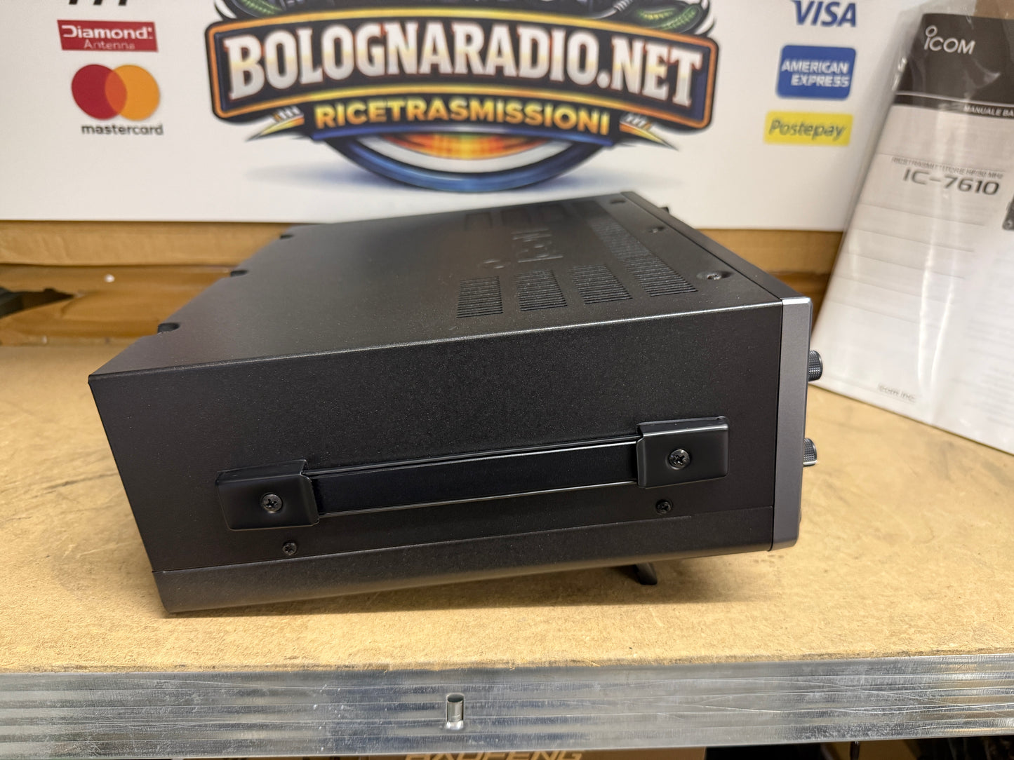 Icom IC 7610 demo Garanzia Ufficiale Italia